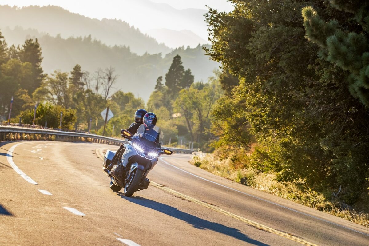 Curves, the best breakfast for a Honda Gold Wing.